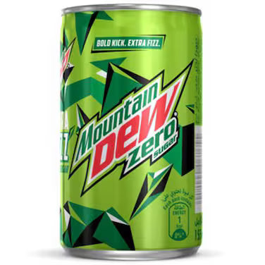 Mountain Dew Zero Can 155 ml