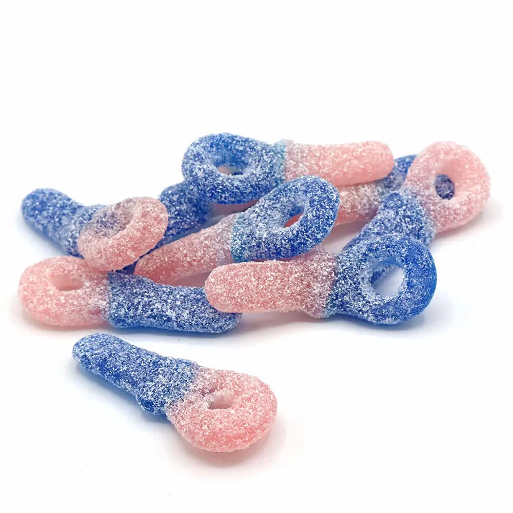 Vegan Fizzy Bubblegum Tongue Painting Dummies