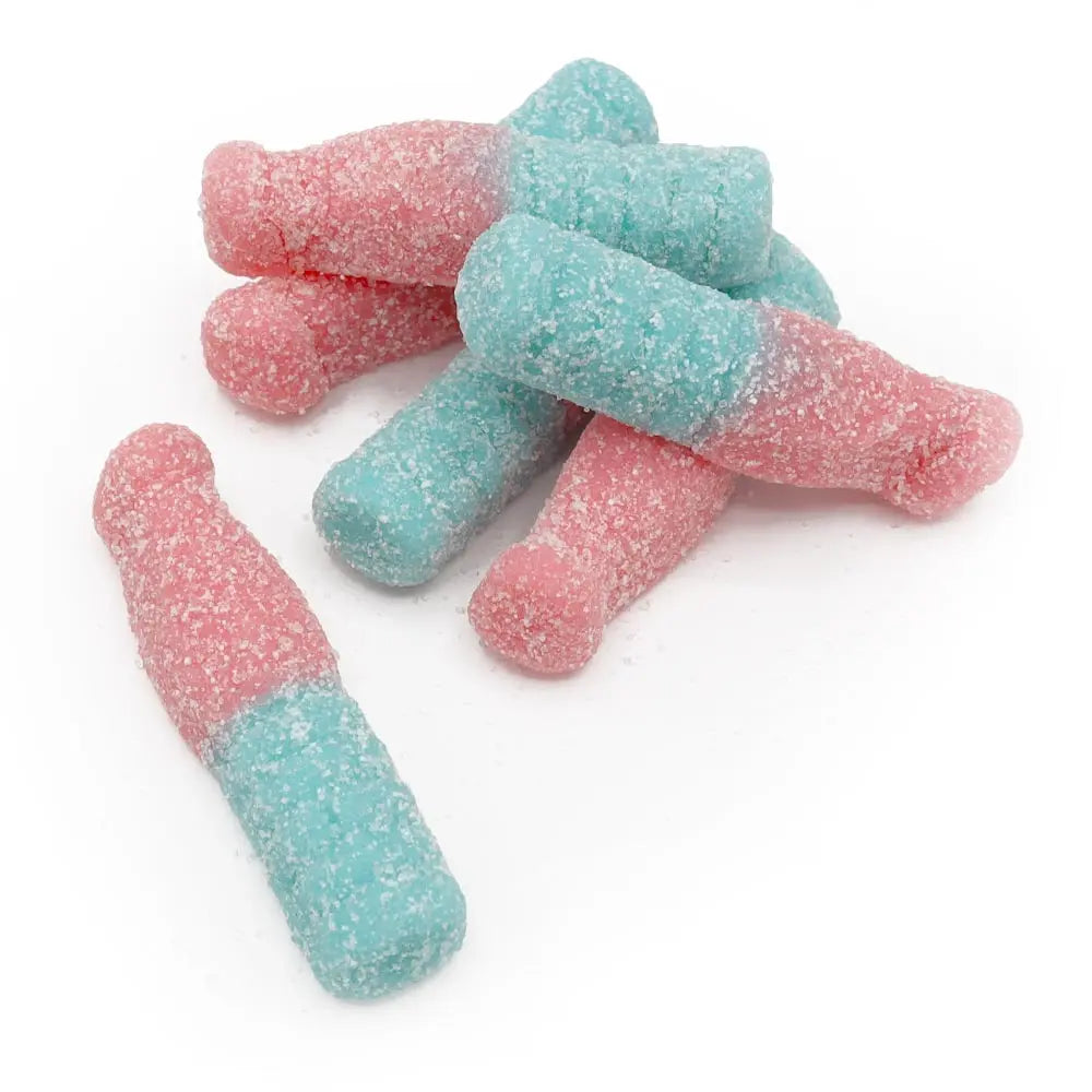 Vegan Fizzy Bubblegum Bottles