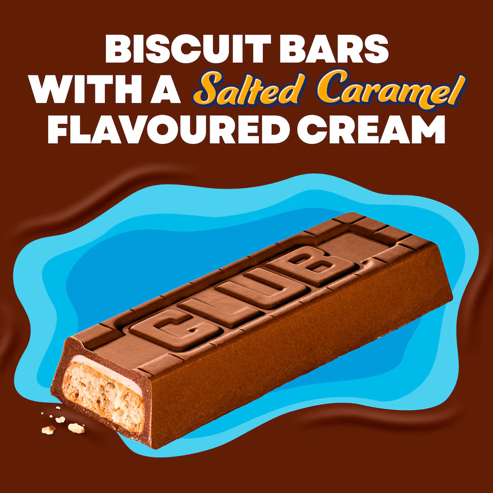Club Salted Caramel Chocolate Bar
