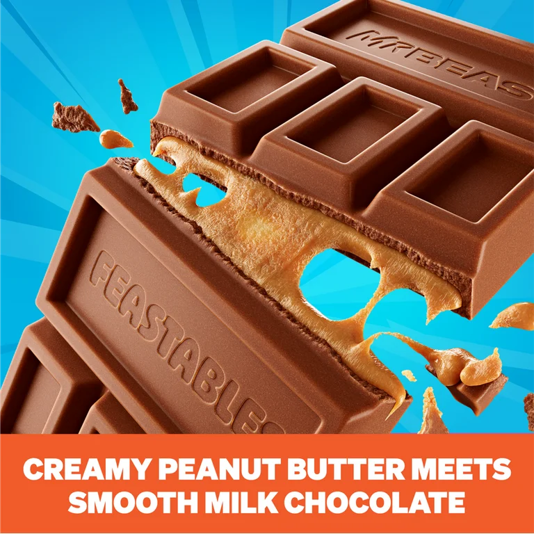 Mr Beast Feastables Peanut Butter Bar