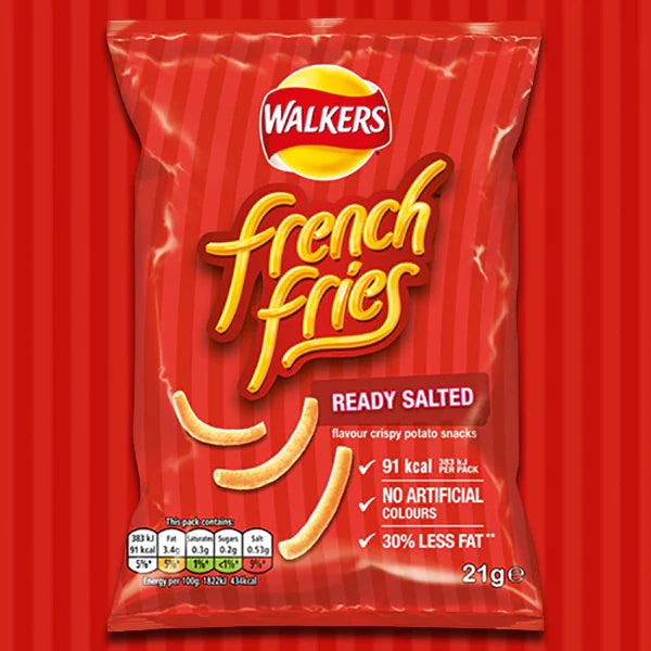 Walkers French Fries Ready Salted 18 g