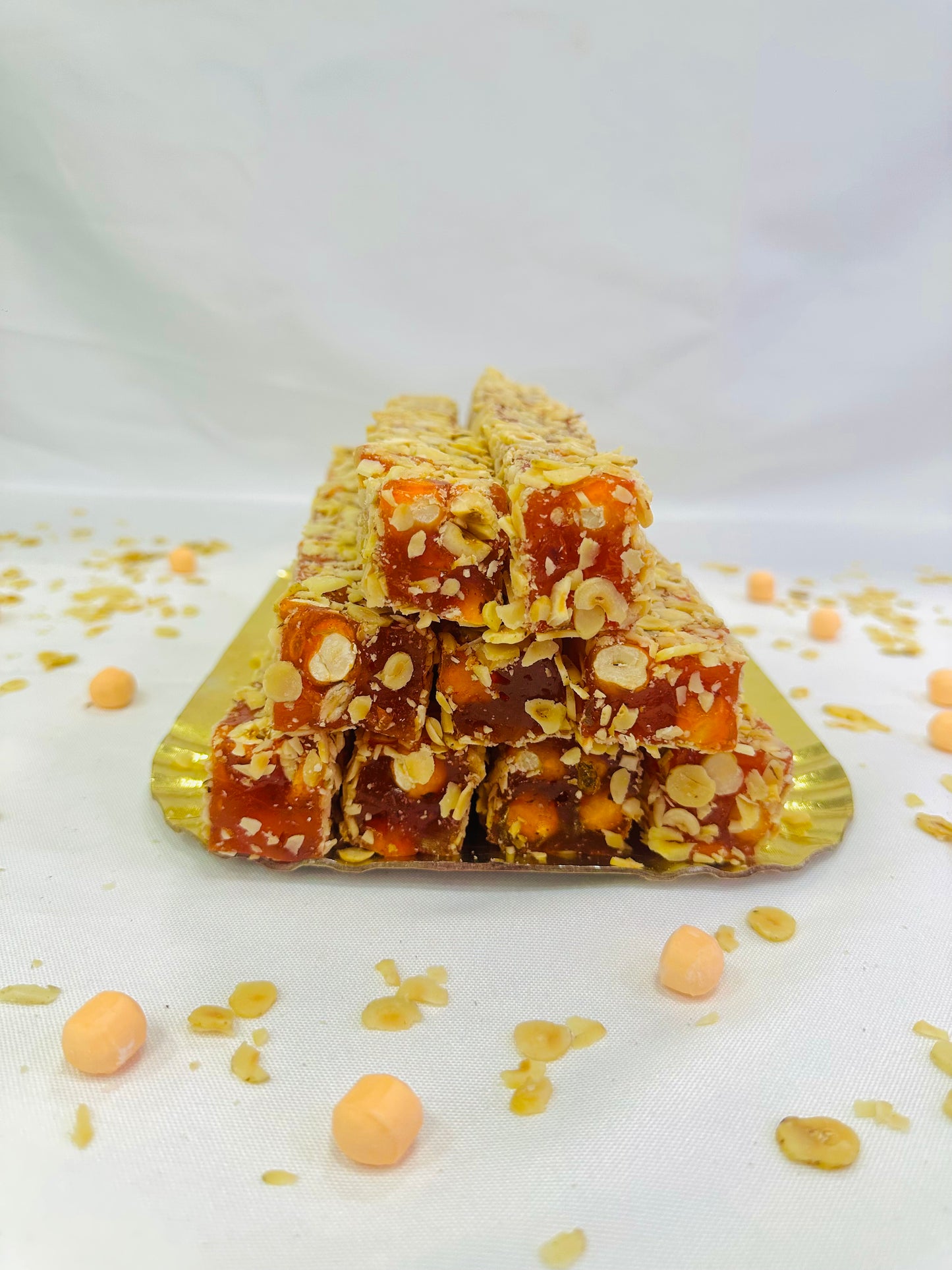 Orange Hazelnut Turkish Delight