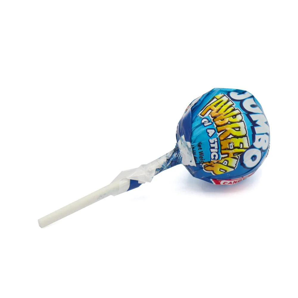 Jumbo Blue Razz Jawbreaker Lollipop