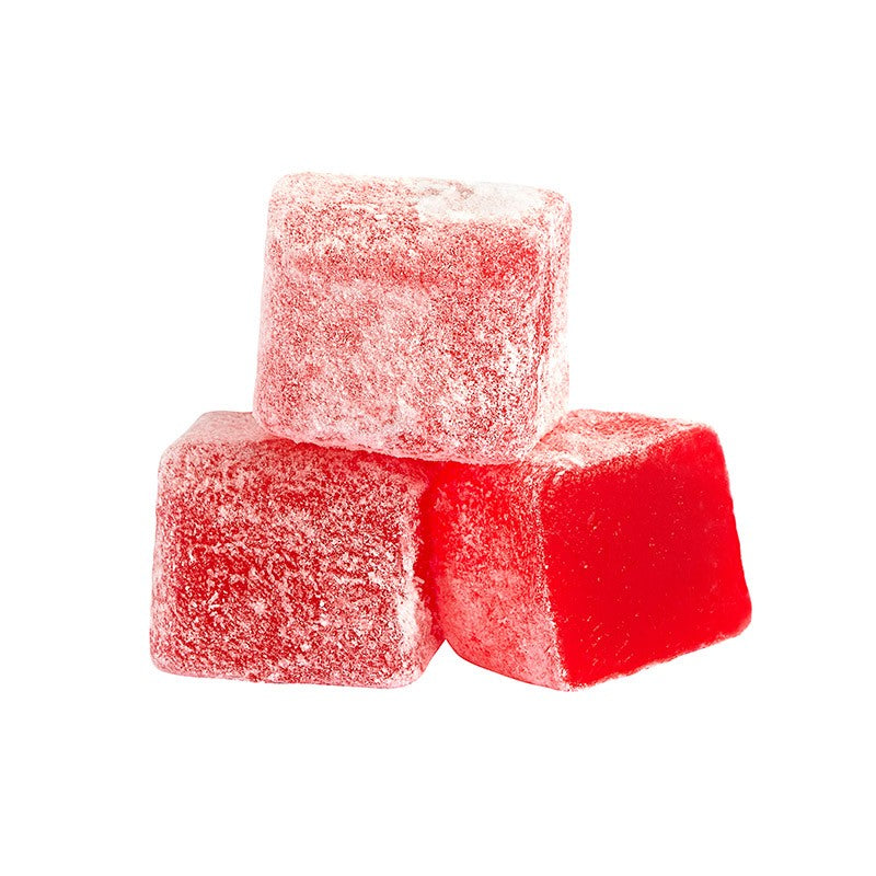 Strawberry Turkish Delights Cubes