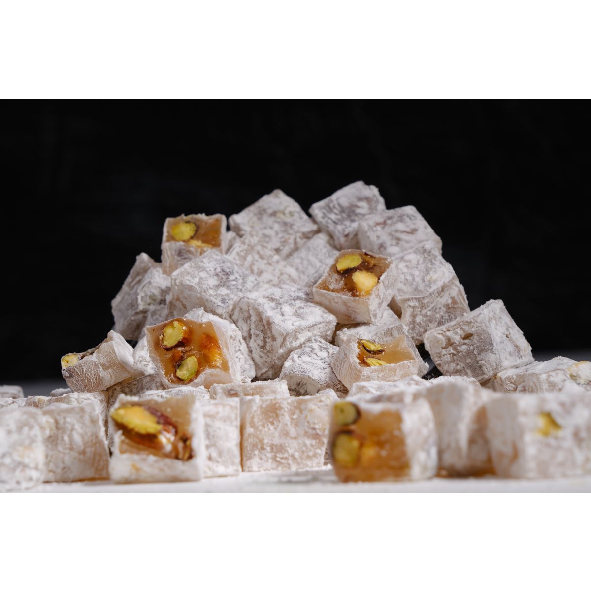 Double Pistachio Turkish Delights Cubes