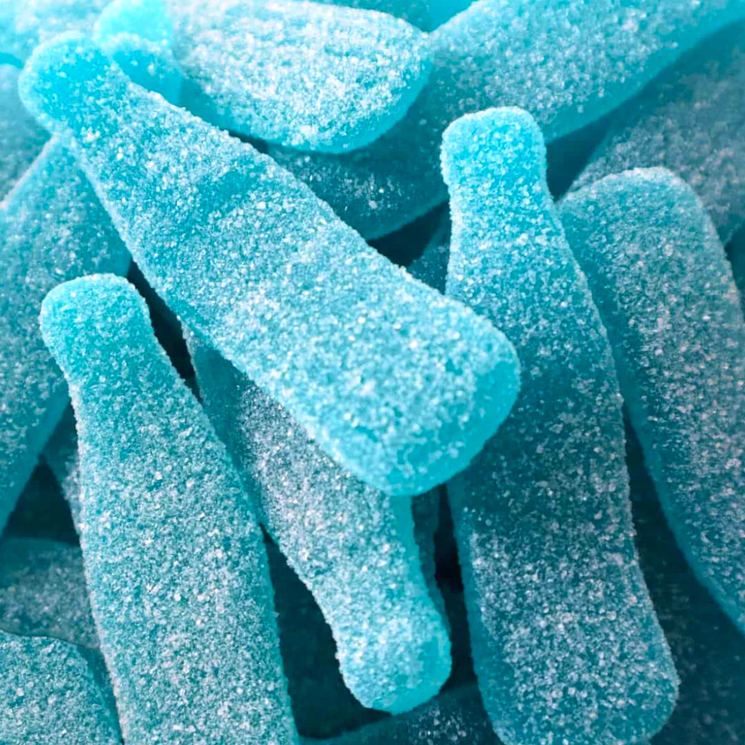 Giant Fizzy Blue Raspberry Bottles