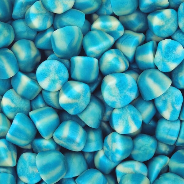Jelly Blue Twist Kisses
