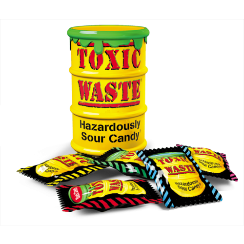 Toxic Waste Yellow Drum
