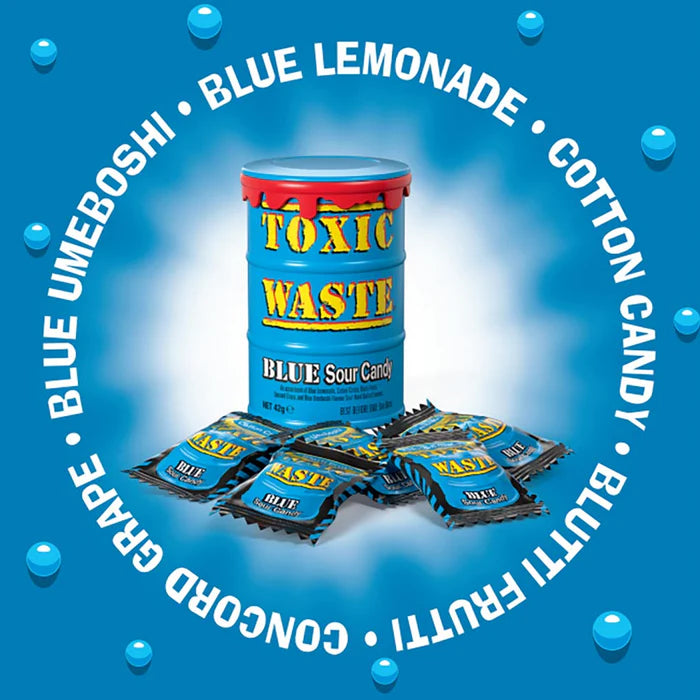 Toxic Waste Blue Drum