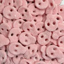 BUBS Pink Skulls