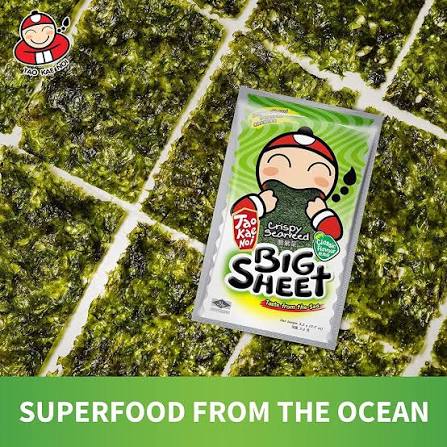 Seaweed Snack Big Sheet (1 packet)