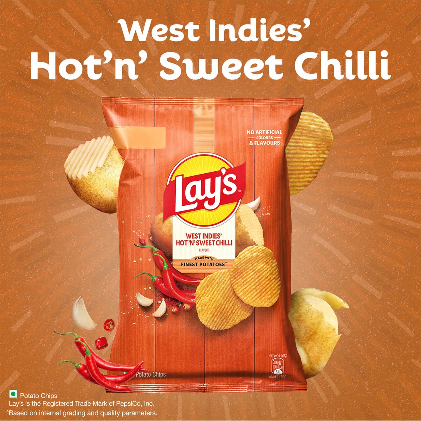 Lay's West Indies Hot'N'Sweet Chilli 58g