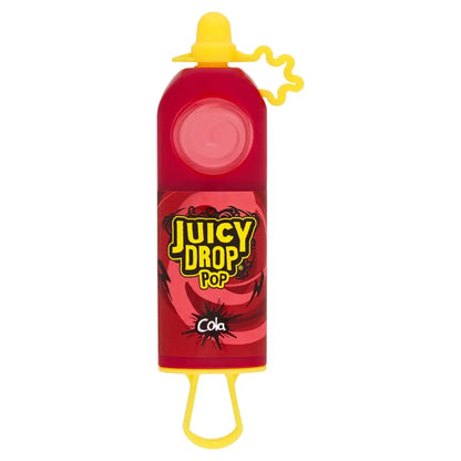 Juicy Drop Pop Lollipop with Sour Gel(Cola/Blue Raspberry/Strawberry)