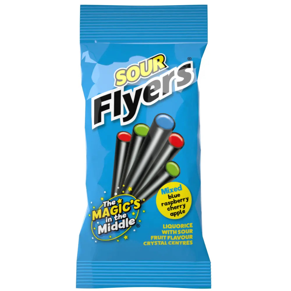 Sour Liquorice Flyers Pack