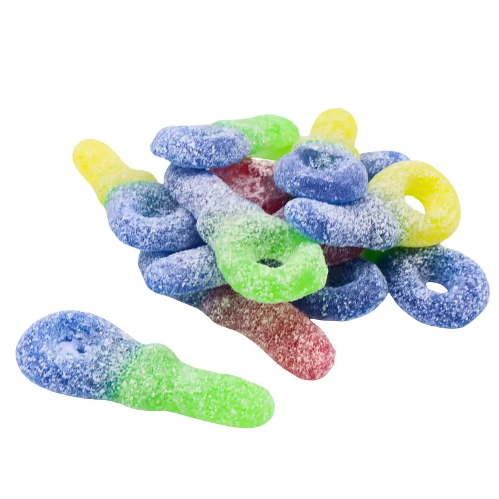 Vegan Fizzy Tongue Painting Dummies