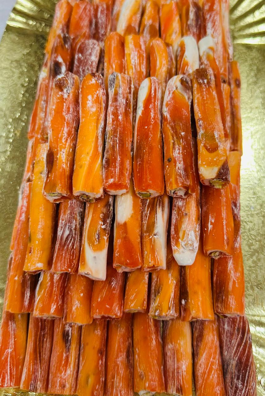 Milk Orange Pistachio Turkish Delight Finger