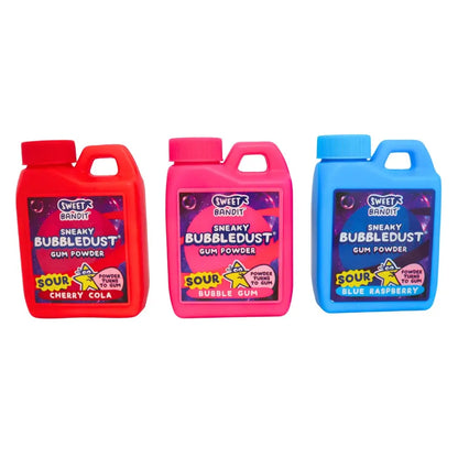 Sour Sneaky Bubbledust(Blue raspberry/Tutti Frutti/Strawberry)