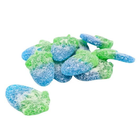 Vegan Fizzy Blue Raspberries
