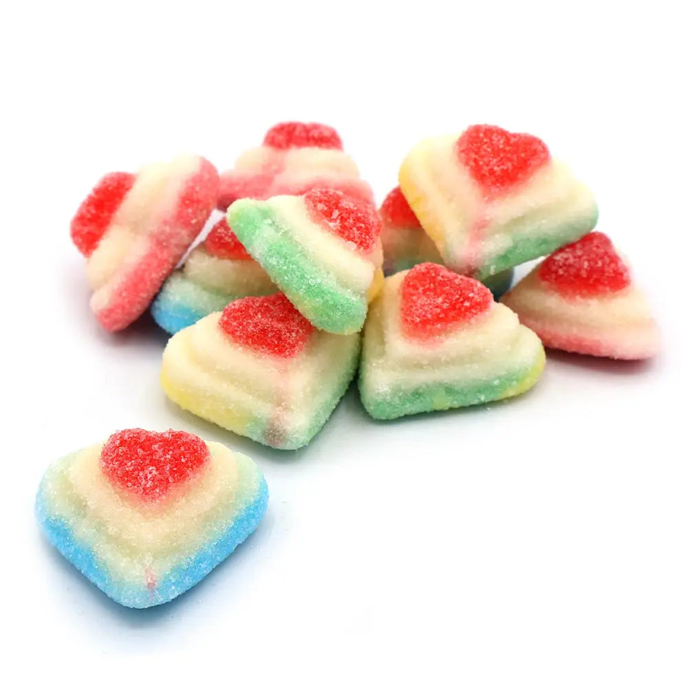 3D Sugared Hearts