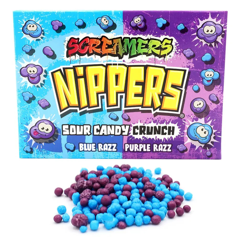 Nippers Blue & Purple Razz Box 140g