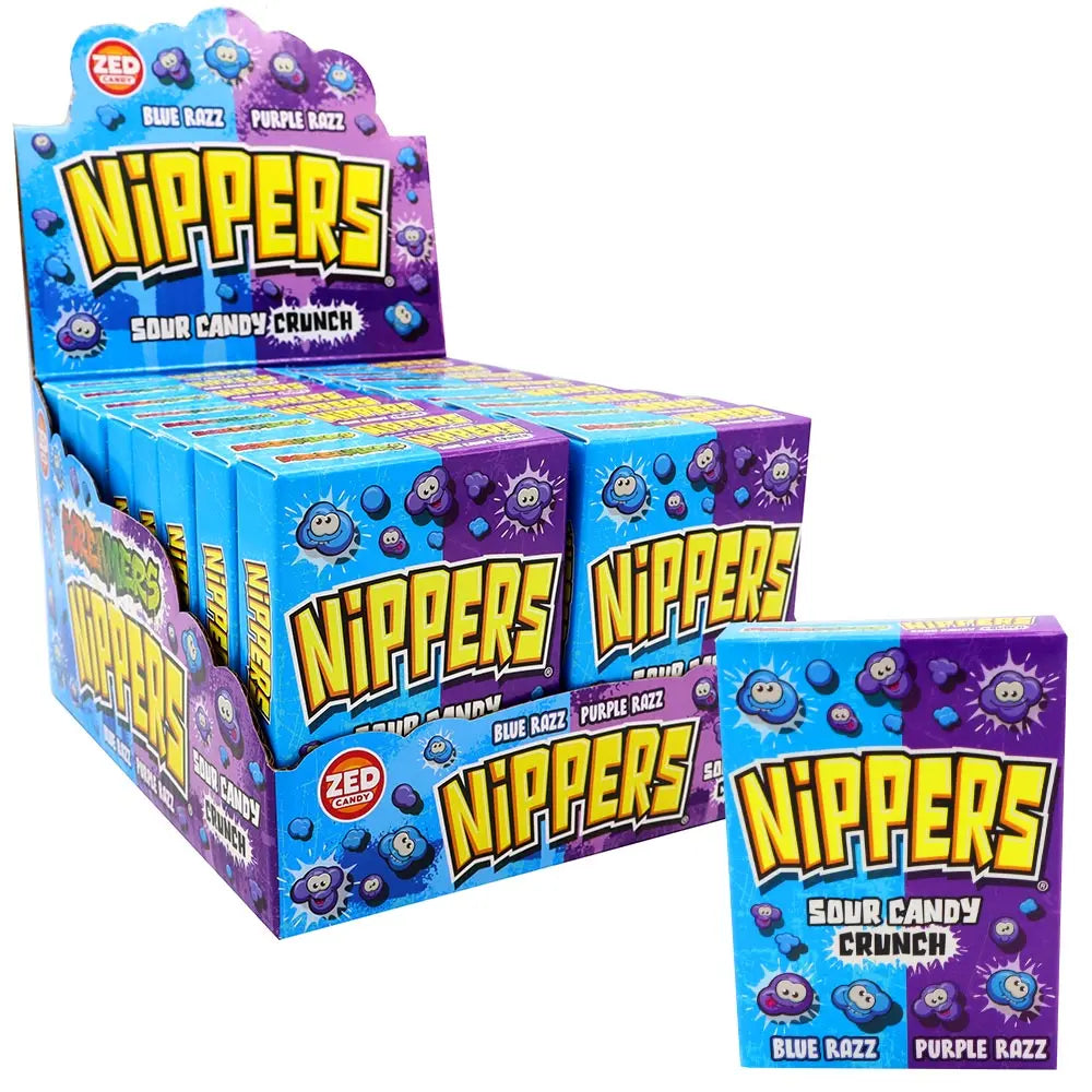 Nippers Blue & Purple Razz Box 50g