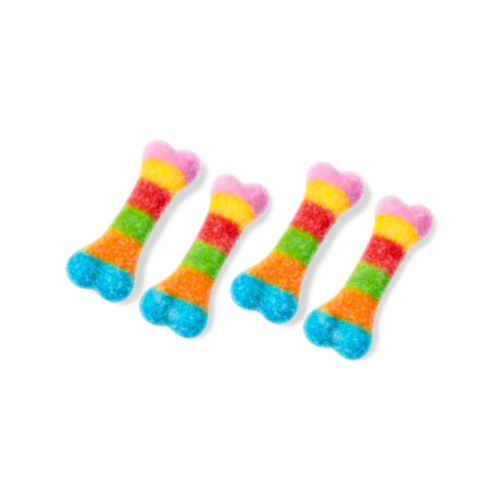 Fizzy Rainbow Bones Gummy