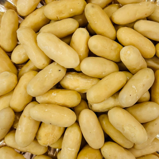 White Chocolate Covered Orange Pralines