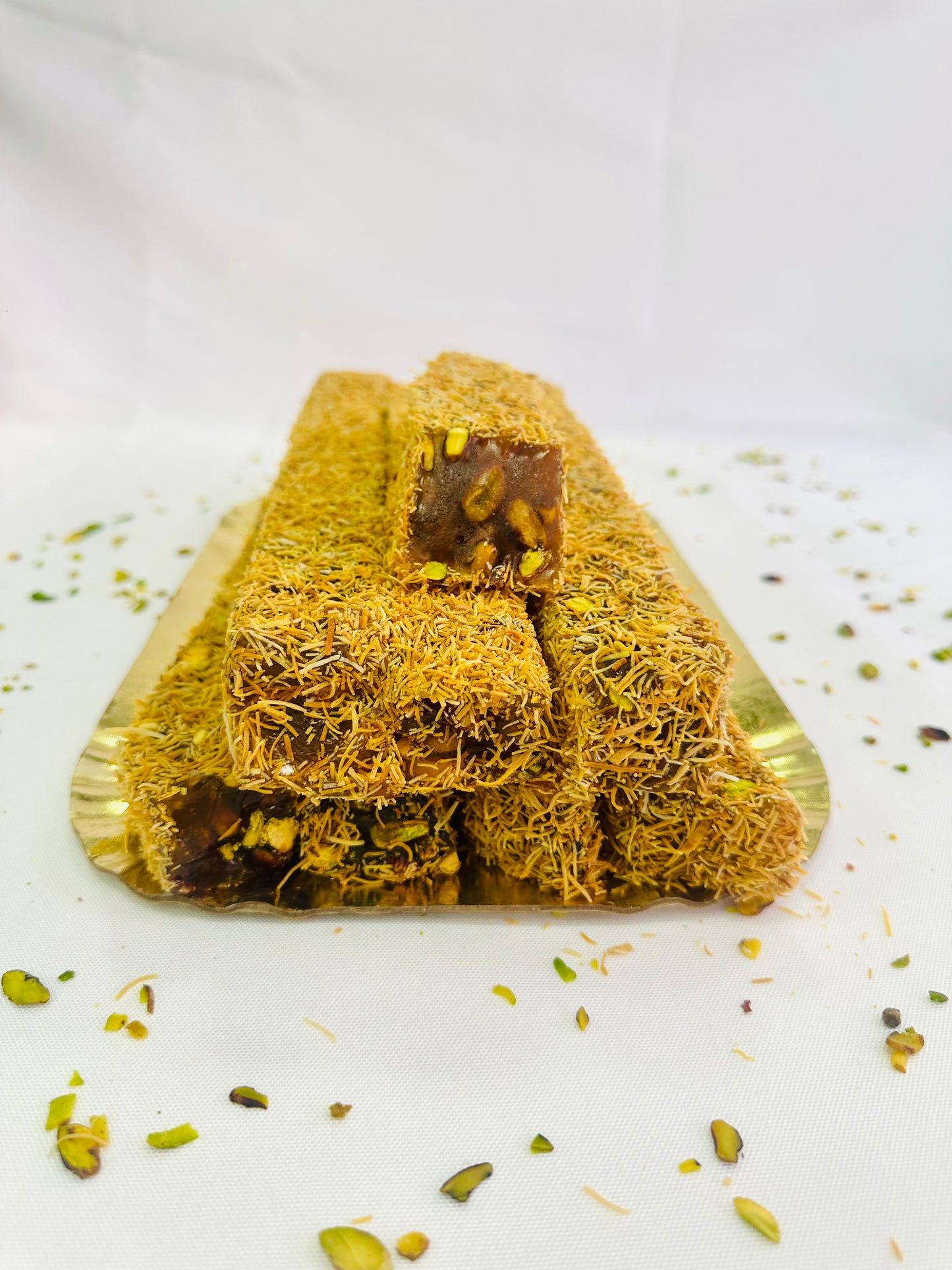 Honey Pistachio Kadayif Turkish Delight