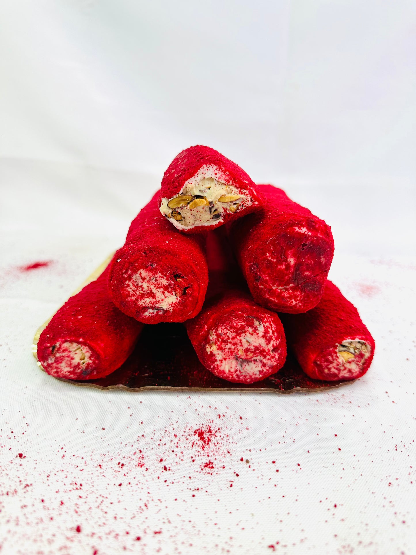Pomegranate Almond Cream Turkish Delight