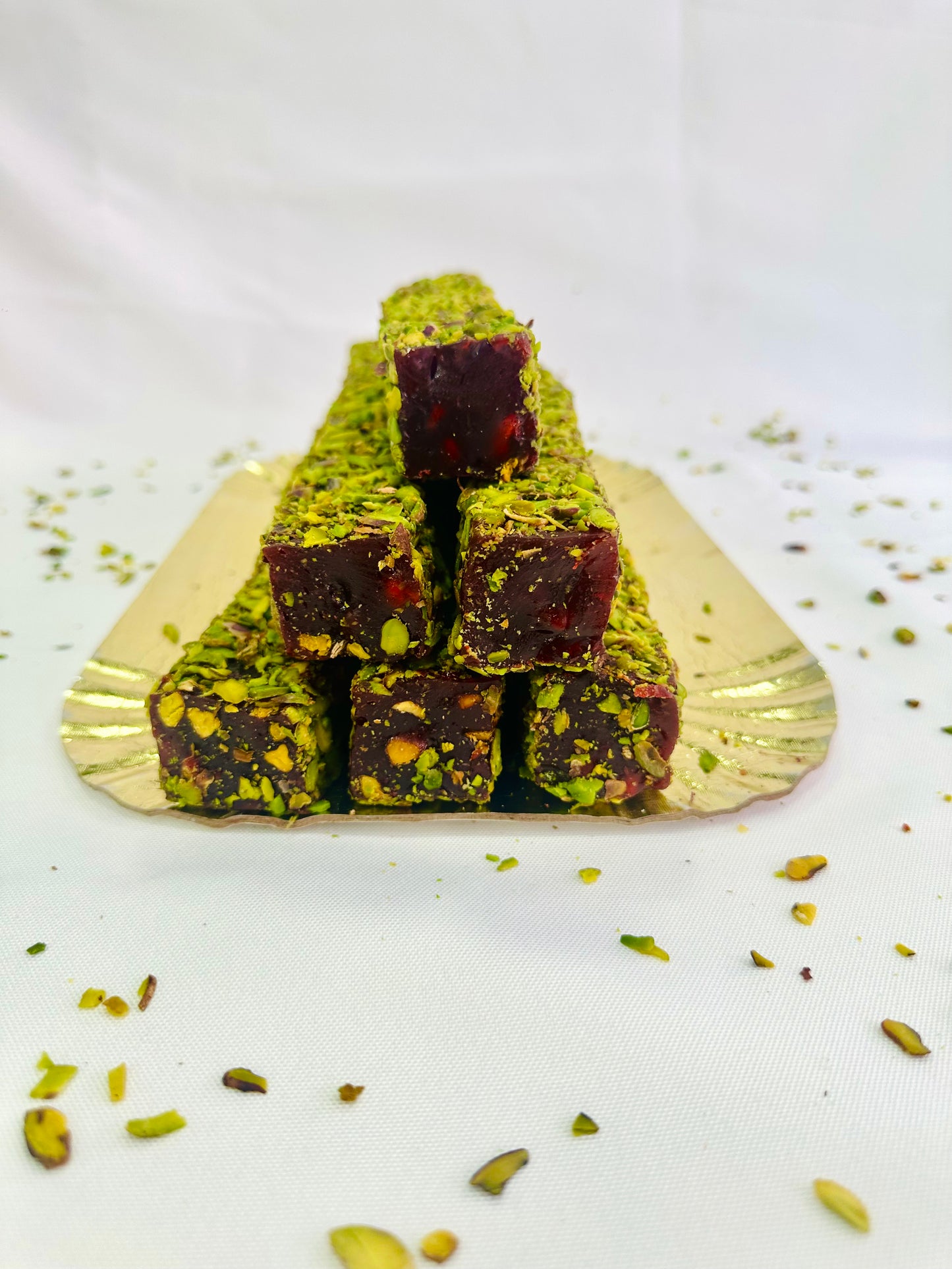 Pomegranate Pistachio Turkish Delight