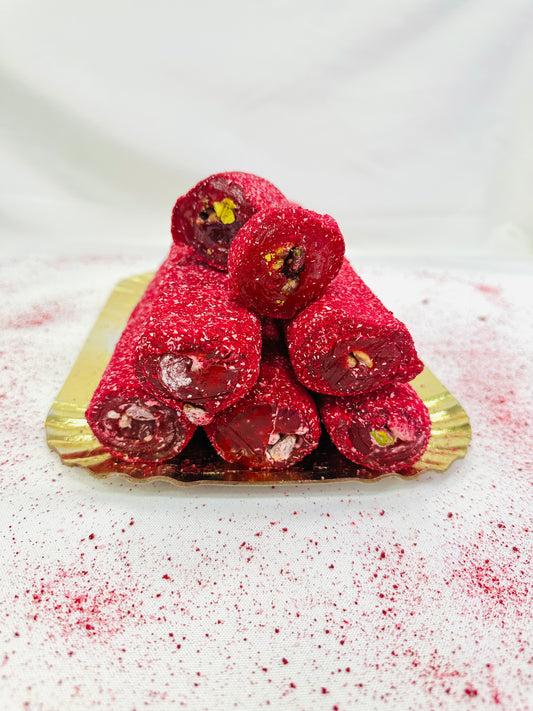 Pomegranate Pistachio Coconut Turkish Delight