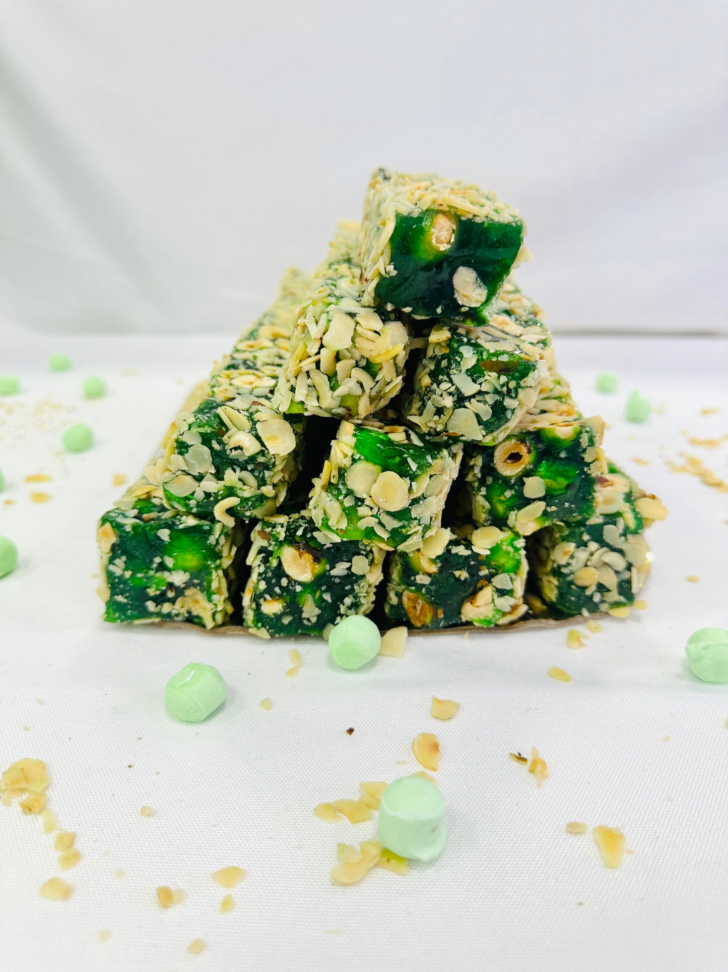 Apple Hazelnut Turkish Delight