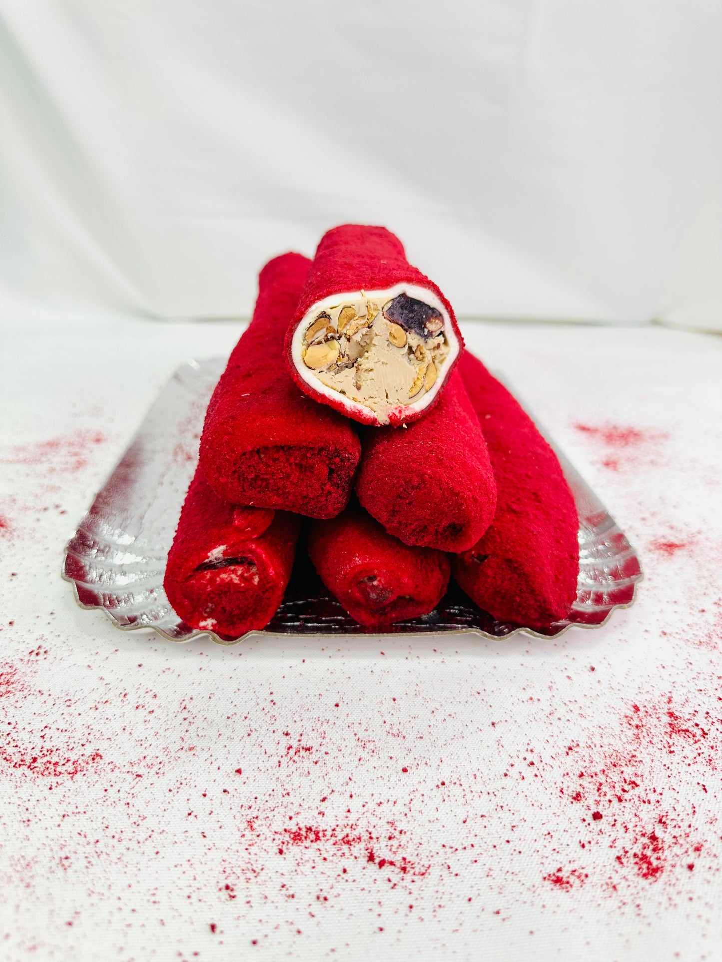 Pomegranate Almond Cream Turkish Delight