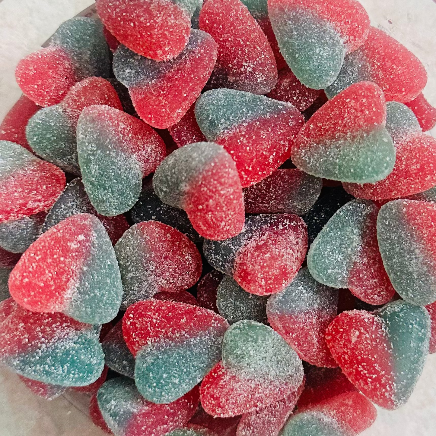 Fizzy Berry Hearts Gummy
