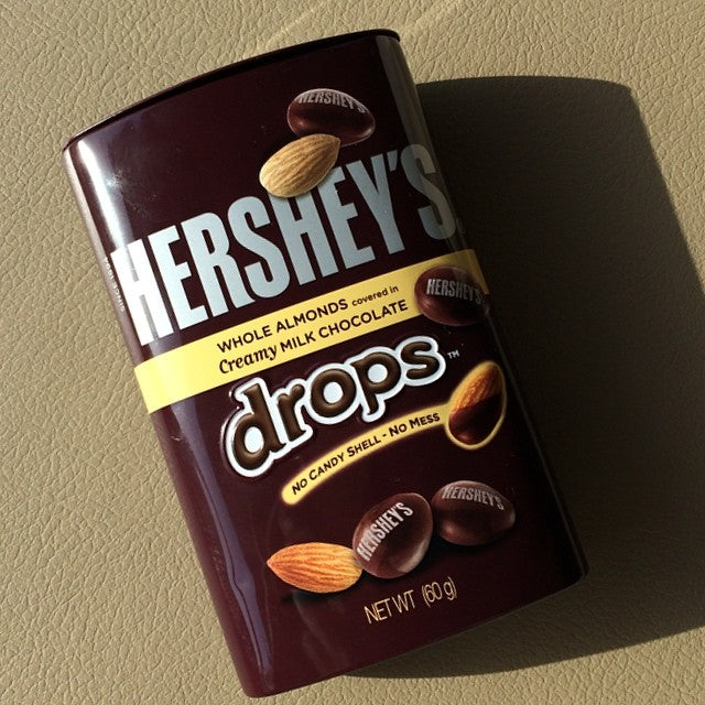 Hersheys Whole Almonds covered in chocolate drops