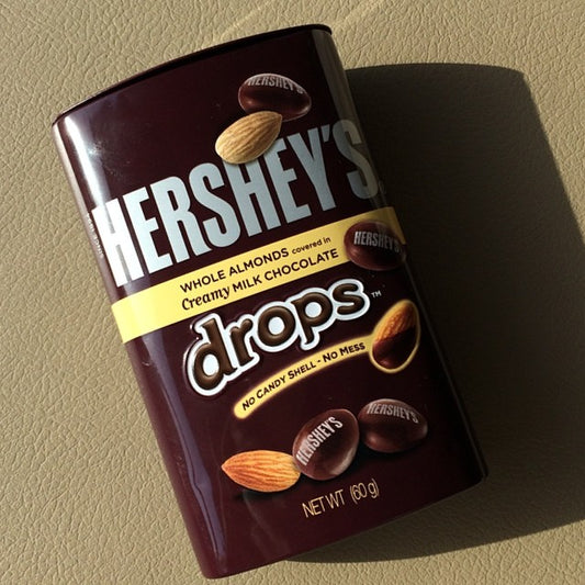 Hersheys Whole Almonds covered in chocolate drops