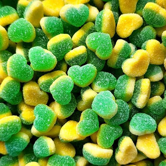 Apple & Custard Hearts Gummy