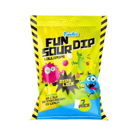 Sour Dip Lollipops (7 pack)
