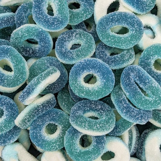 Blue Raspberry Rings