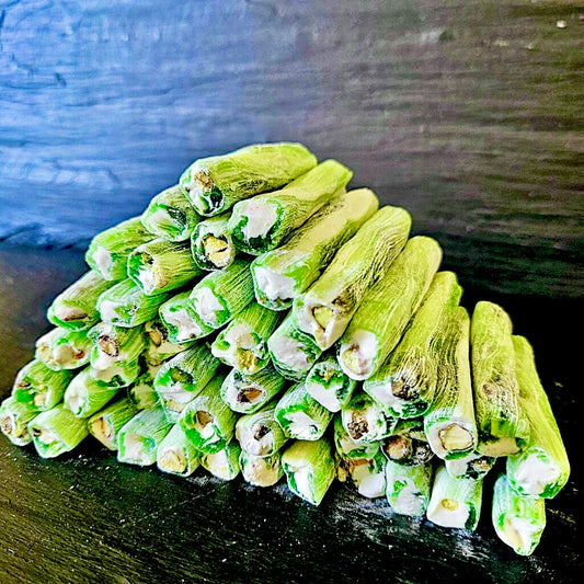 Kiwi Pistachio Turkish Delight Finger