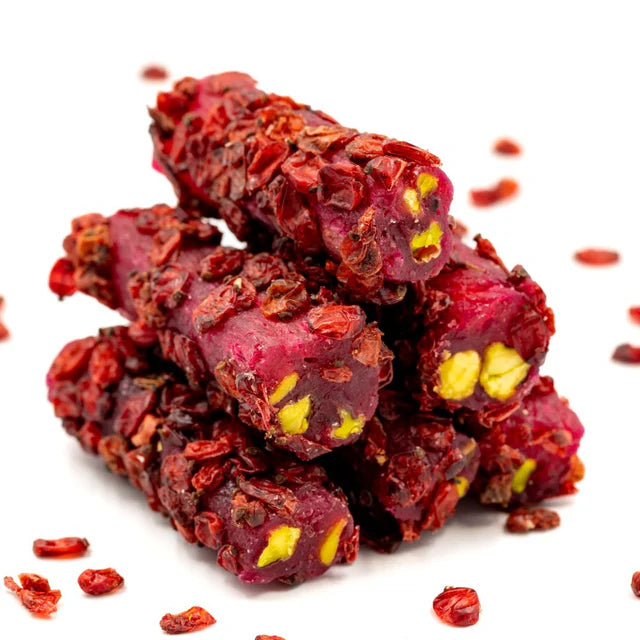Pomegranate Pistachio Barberry Turkish Delight Finger