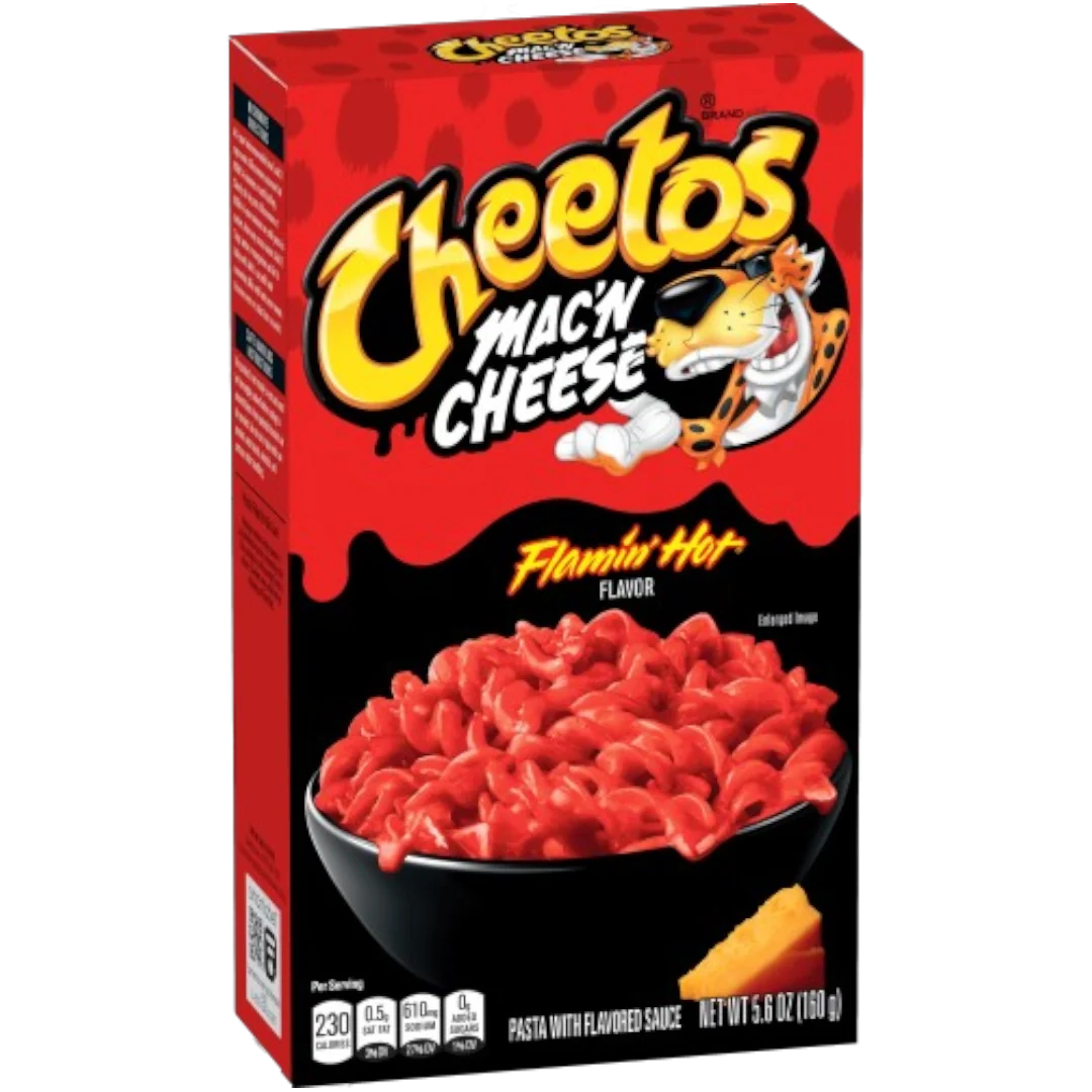 Cheetos MAC'N CHEESE Flamin' Hot Instant Pasta