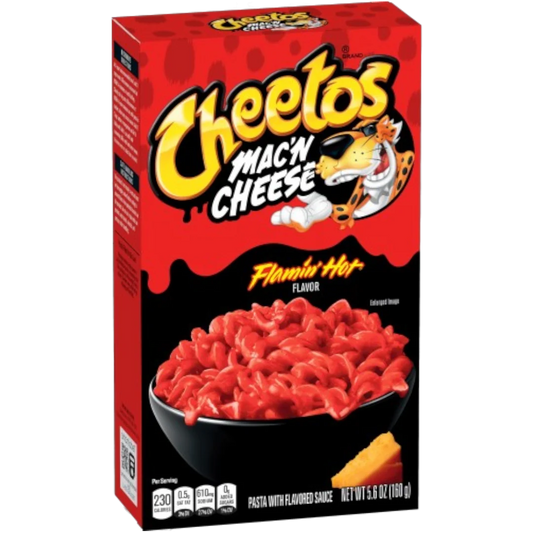 Cheetos MAC'N CHEESE Flamin' Hot Instant Pasta