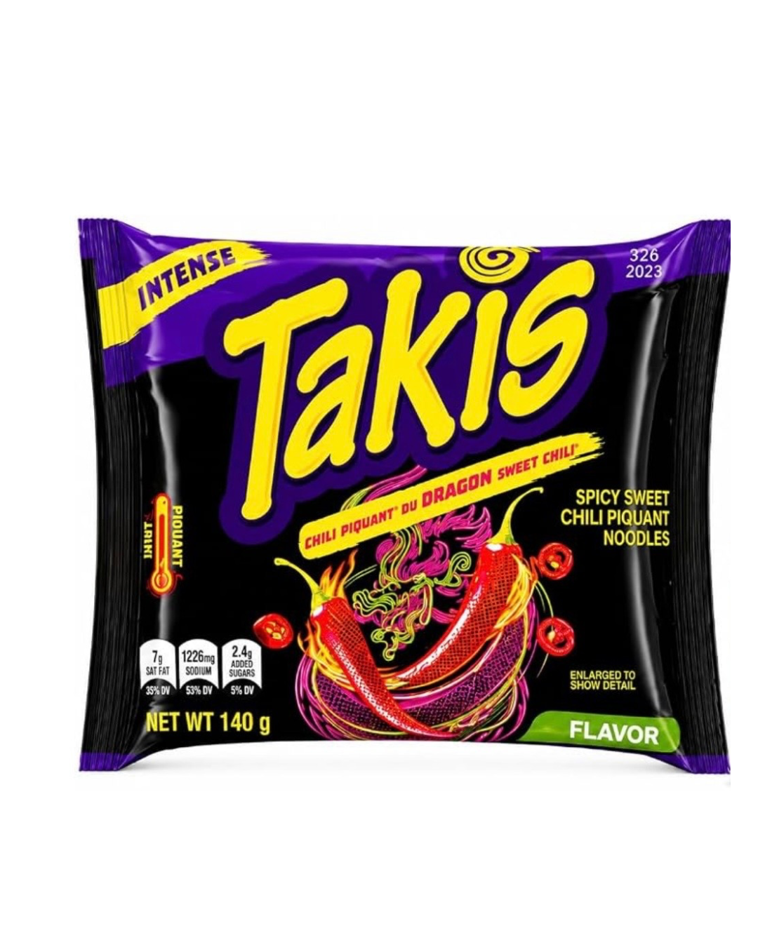 Takis Dragon Sweet Chili Instant Noodles