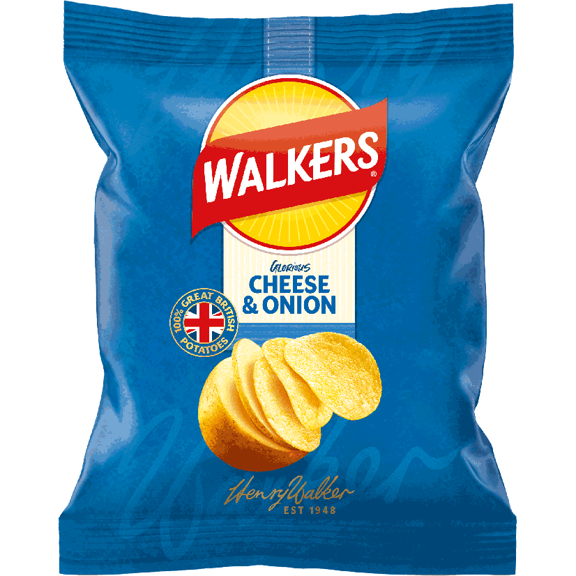 Walkers Cheese & Onion 25g