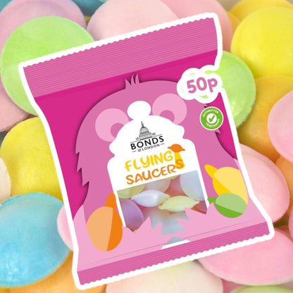 UFO Candy Flying Saucers Treat Bags