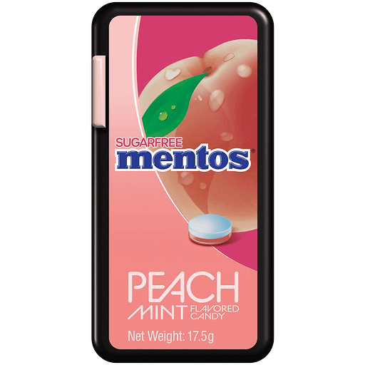 Mentos Sugar Free Peach Mints