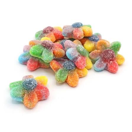Fizzy Rainbow Flowers Gummy