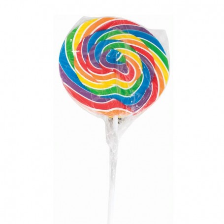 Giant Rainbow Lollipop
